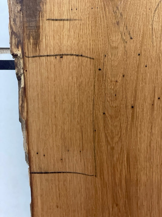 White Oak Slab #2886