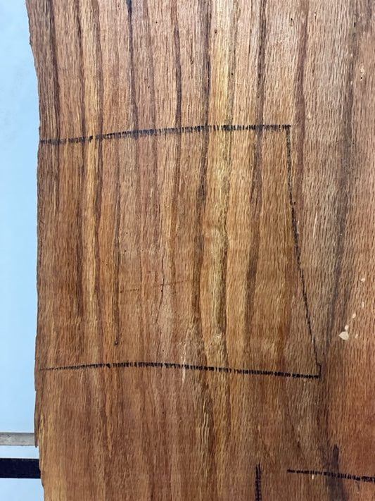 Red Oak Slab #3588