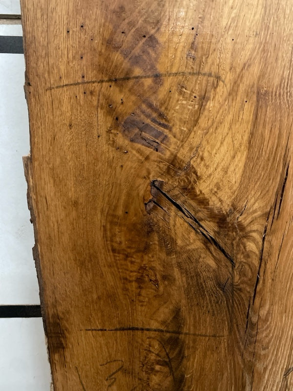 White Oak Slab #2887