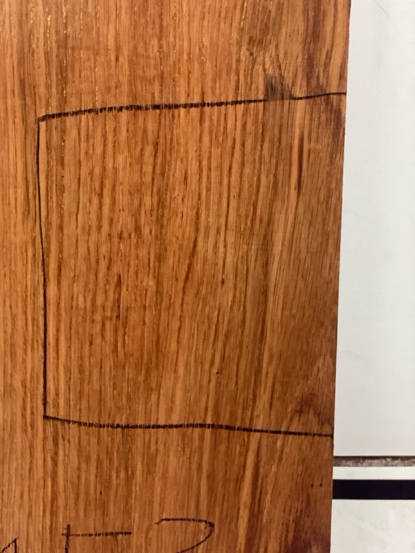 White Oak Slab #2995