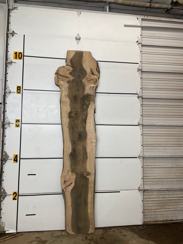 Red Oak Slab #3054
