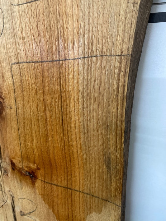 Red Oak Slab #3055