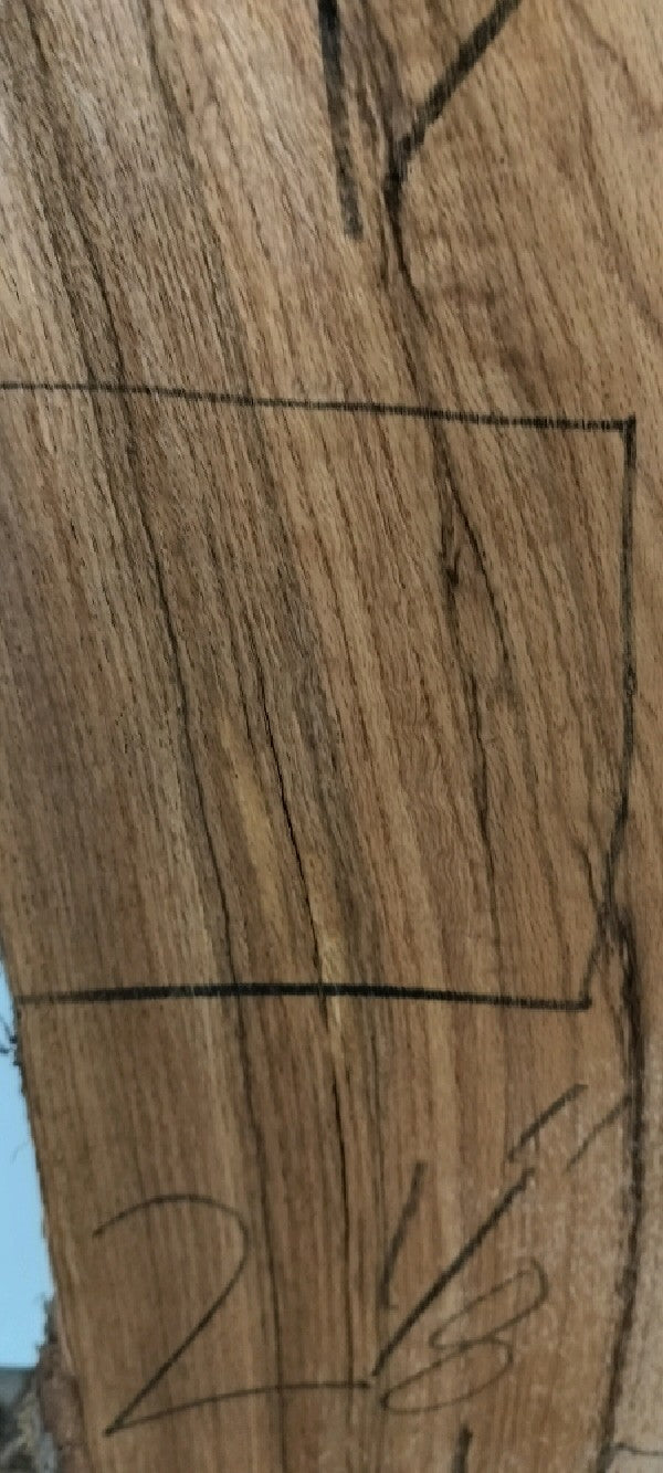 Red Oak Slab #3470