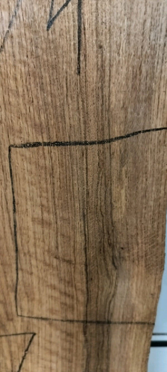 Red Oak Slab #3472